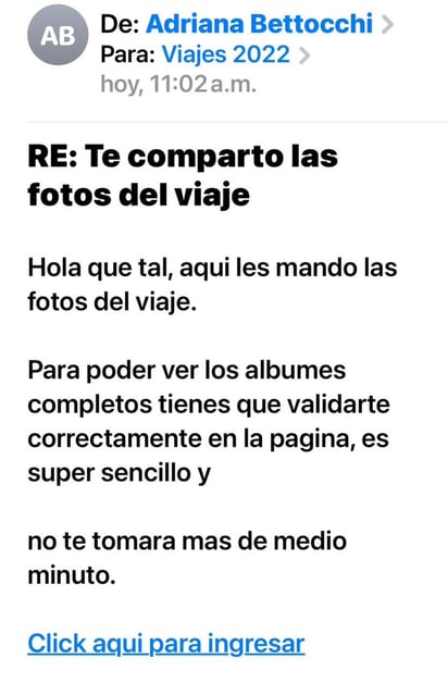 Un clásico del phishing diseñado para engañar y robar información personal.