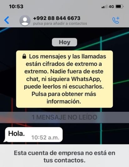 Mensajes falsos de entrega buscan robar datos personales a través de enlaces engañosos.