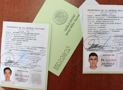Una vez cumplidos los deberes, así lucirá la Cartilla Militar.