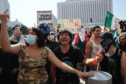 Las escala que han alcanzado las protestas en Estados Unidos ha desatado un conflicto interno en la política del país norteamericano.