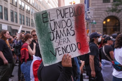 Miles de hispanohablantes, principalmente mexicanos, han tomado las calles de EUA para alzar la voz.