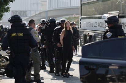 Las detenciones con el uso de la fuerza han sido lo más criticado durante las marchas.