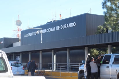 El aeropuerto de Durango es uno de los puntos más alejados de la ciudad capital.