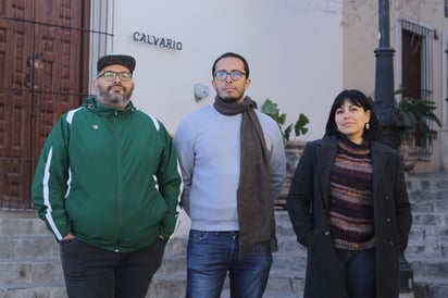 Exposición. George Sandoval, Luis Martín Gerardo y María Sinaí, las caras representativas de este proyecto.