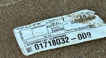 Diversos restos de SpaceX han sido avistados en playas tamaulipecas en el último tiempo, lo cual ha encendido las alarmas.