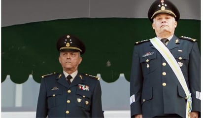 Durante su tiempo en la milicia, Melo García fue cercano de altos mandos como Salvador Cienfuegos.