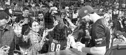 Caliente. David Hensley robó cámara en el derby de cuadrangulares de la LMB.