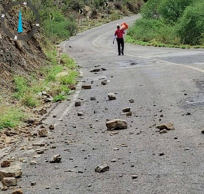 Temporada. Sobre todo durante la temporada de lluvias es común el reblandecimiento de la tierra que provoca deslaves.



