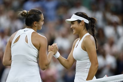 Pese a las respuestas de la tenista británica, Sabalenka logró dominar el partido para conseguir la victoria.