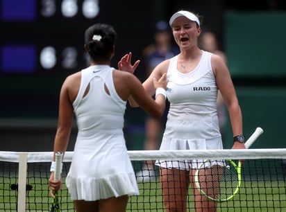 La checa Barbora Krejčíková colisionará en contra de Aryna Sabalenka en los octavos de final.  