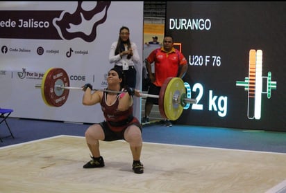 Con temple y calidad, Alyn Rivas redobló los esfuerzos y mostró calidad en su exhibición.