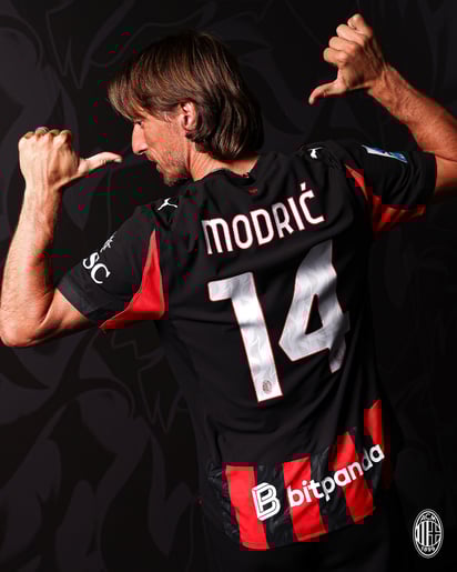 El croata portará la número 14 durante su etapa en la Serie A de Italia.