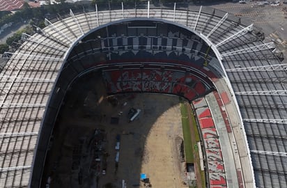 El Estadio Azteca, a momento de escrito este artículo, no está listo para la inauguración del Mundial 2026.