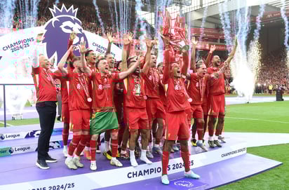 Dominante. El Liverpoo de Arne Slot llega a la cita tras consagrarse campeón en la temporada 2024/2025.