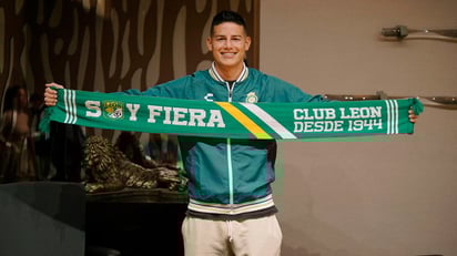 James Rodríguez llegó recientemente al León como uno de los fichajes más mediáticos en tiempos recientes.