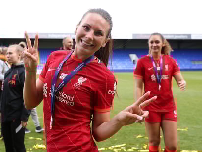 La jugadora inglesa fue pieza clave para el ascenso del Liverpool a la primera división.