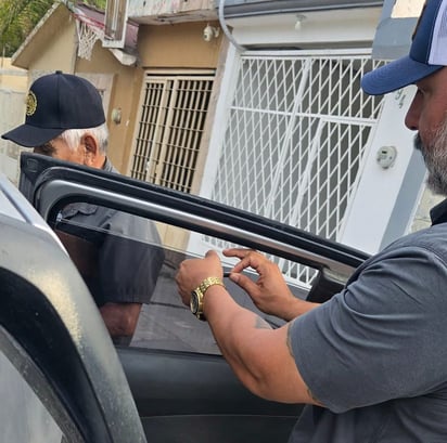 Acciones. La Subsecretaría de Movilidad y Transportes llevó a cabo el retiro de polarizados.