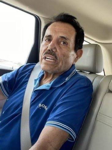 Otra fotografía de 'El Mayo', previo a su arresto. 