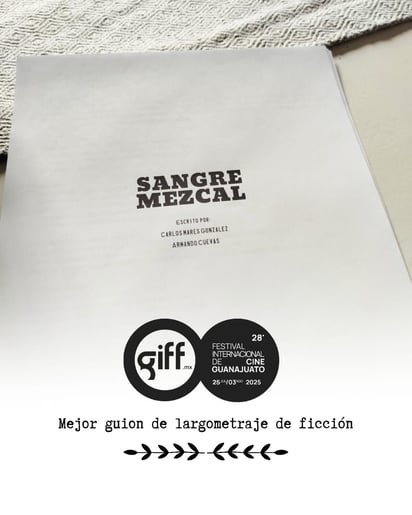 Mares se une a la lista de cineastas duranguenses que recientemente han destacado en el GIFF.