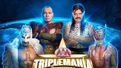 Con 4 talentos de lujo, AAA espera sorprender al público azteca con talento oriundo de EUA.