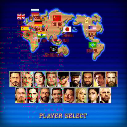 El casting de la nueva película fue revelado a través de un poster que busca emular el estilo de ‘Street Fighter 2: The World Warrior’.