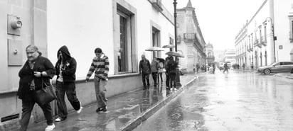 Lluvias. Se mantienen los pronósticos de la Conagua de lluvias para la ciudad de Durango.