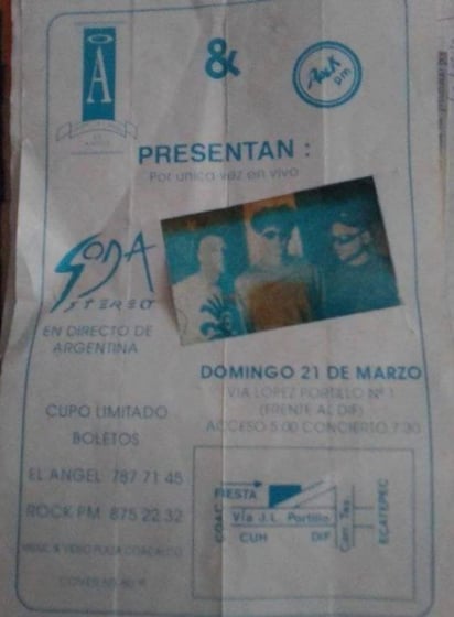 Boleto de entrada a la inolvidable fiesta de XV años en Ecatepec, una pieza de colección para los fans.