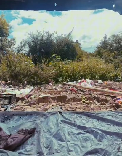 Daños. Solo una vivienda resultó con mayor afectación.