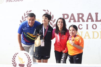 Podio. Durango ha sobrepasado las expectativas en la Paralimpiada Nacional.
