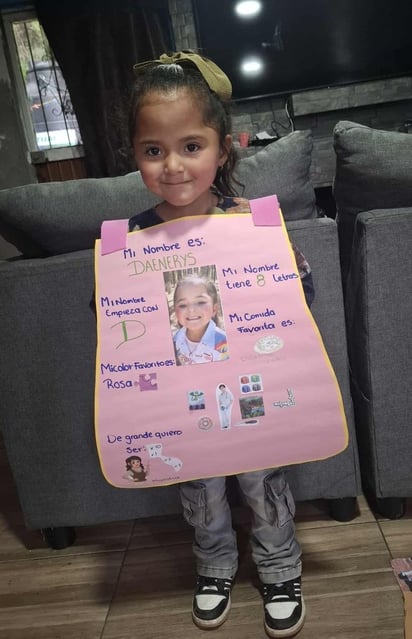 Situación. La pequeña tenía la ilusión de entrar a la escuela y solo pudo cursar un año de preescolar.