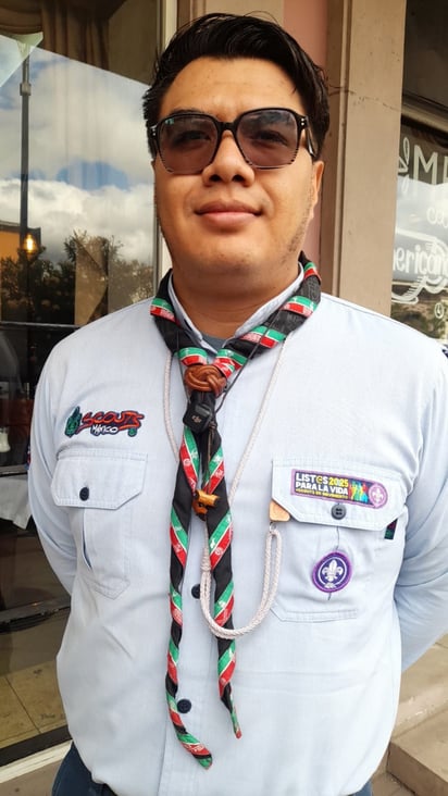 Presidente.  Jesús Jael Leyva de la Torre busca busca quitar los tabúes que rodean a los scouts.