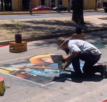 El Concurso Madonnari 'Movimiento muralista mexicano' llenará de color el Parque Guadiana durante todo un fin de semana.