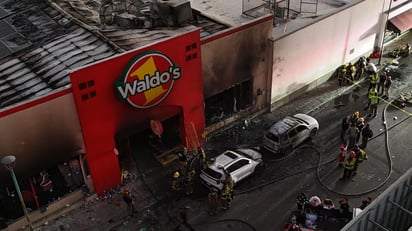 Así quedó la tienda Waldo’s de Sonora, en la cual fallecieron 23 personas, incluyendo menores de edad.