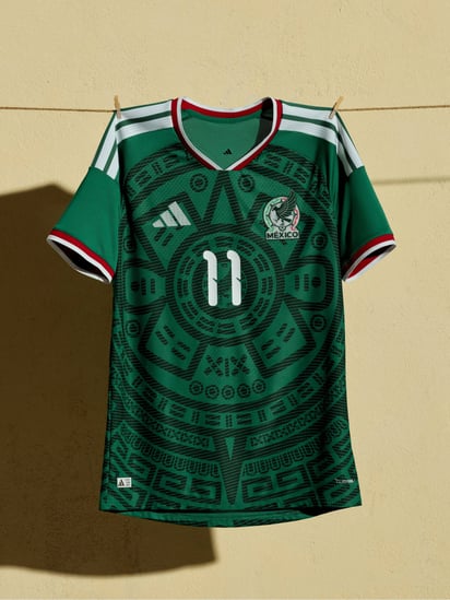 Así se ve la nueva playera de la Selección Mexicana, rumbo al Mundial 2026.