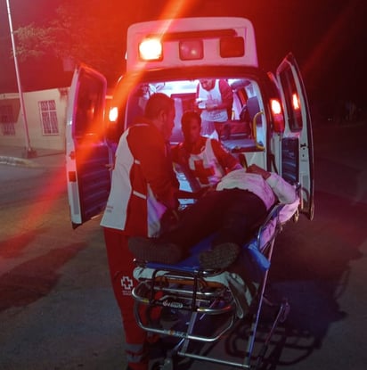 Caso. Una unidad de la Guardia Nacional no respetó el alto en la colonia Morga y provocó que un motociclista se impactara contra ellos.