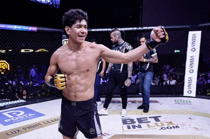 Fernández llega bajo el manto de uno de los duranguenses más destacados en las MMA; el internacional Sergio ‘Drako’ Cossio.