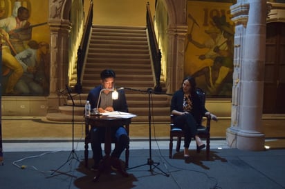 La participación del público fue clave en el evento que trajó a la primera actriz a la capital.