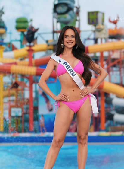 Karla Bacigalupo de Perú aparece en varias listas de expertos en concursos que ven muchas cualidades para ser ganadora.
