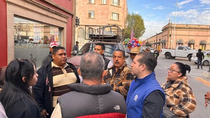 Diálogo. Fueron atendidos por autoridades municipales, que prometieron mesas de diálogo.