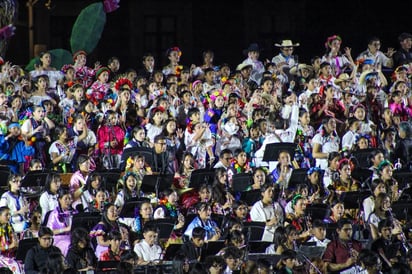 Diversidad. Los cantos se realizaron en las 25 lenguas originarias.