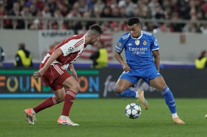 Con estatus de crack indiscutible, Kylian Mbappé comandó al Real Madrid hacia una victoria histórica; la primera en suelo griego en toda la trayectoria europea del club.