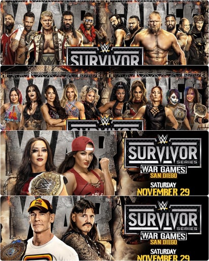 A momento de escrito este artículo, así luce la cartelera de WarGames 2025.