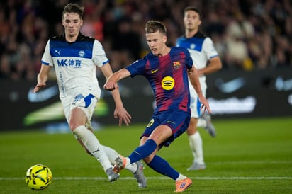 Con sus dos tantos, Dani Olmo se convirtió en el héroe indiscutible de la velada.