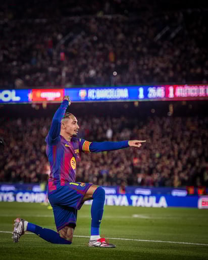 El Atlético de Madrid pegó primero, pero Raphinha comandó al Blaugrana a la remontada.