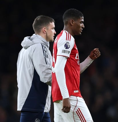 Mosquera se une a la lista de lesionados del Arsenal, donde también aparecen nombres como William Saliba, Leandro Trossard, Gabriel Magalhães y Kai Havertz.