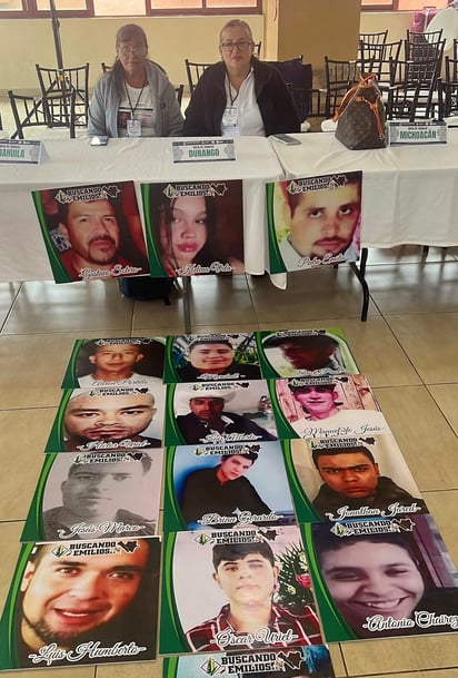 Visibilizan. A pesar de que no todas las buscadoras pueden acudir y viajar, las que asisten dan voz a las demás.


