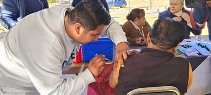 Sector. La jornada de vacunación del lunes fue para toda la población en general.