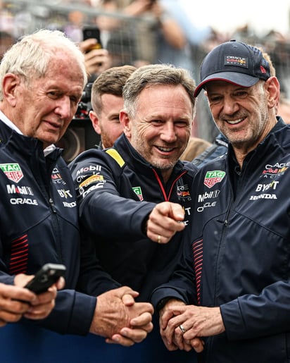 En solo un año, Red Bull perdió a los tres pilares que construyeron al equipo y lo llevaron al éxito durante 20 años en la F1: Adrián Newey, Christian Horner y Helmut Marko.