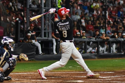 David Hensley conectó 11 cuadrangulares y produjo 44 carreras en 39 juegos con Caliente de Durango en 2025, además fue subcampeón del Derby de Jonrones de la LMB.