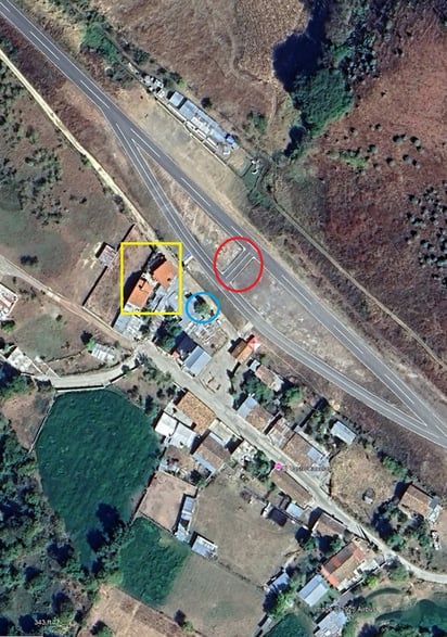 Coordenadas. De acuerdo a lo que se aprecia en los videos, el operativo militar se llevó a cabo en una pista de Canelas.